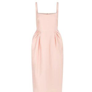 Maison Amory The Tulip Dress in Dusty Pink Sz S NEW w/ Tags